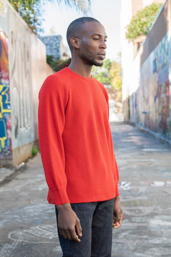 Stevenson Absolutely Amazing Merino Wool Thermal Shirt Red